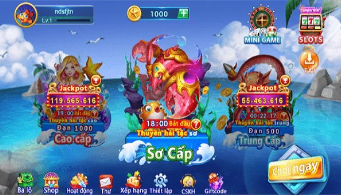 Chia sẻ cổng game bắn cá H5
