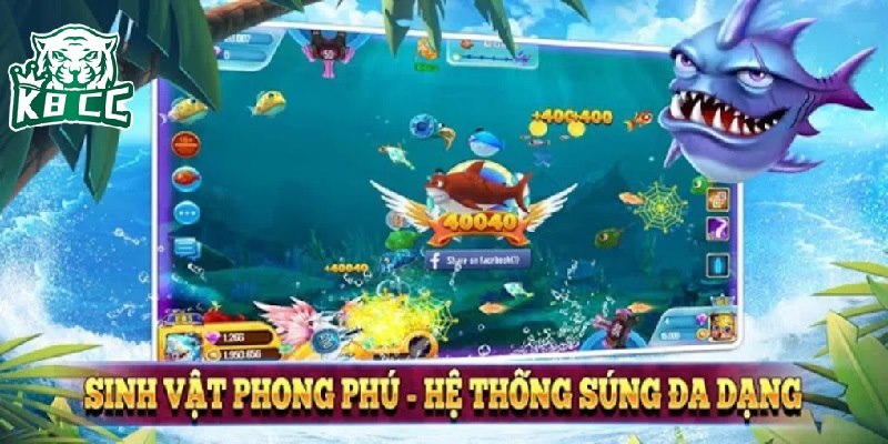 Bắn cá iCá - nơi người chơi sẽ hóa thân thành những tay săn cá chuyên nghiệp&nbsp;