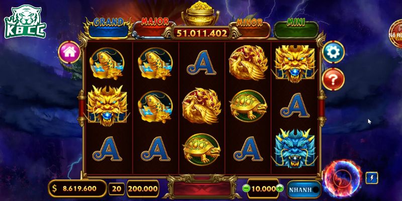 Nổ Hũ Tứ Linh thu hút người chơi bởi hình ảnh linh thú đặc sắc