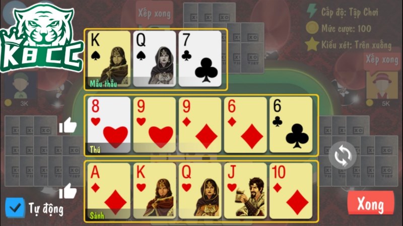 Cách tính chi trong binh xập xám rất thú vị.