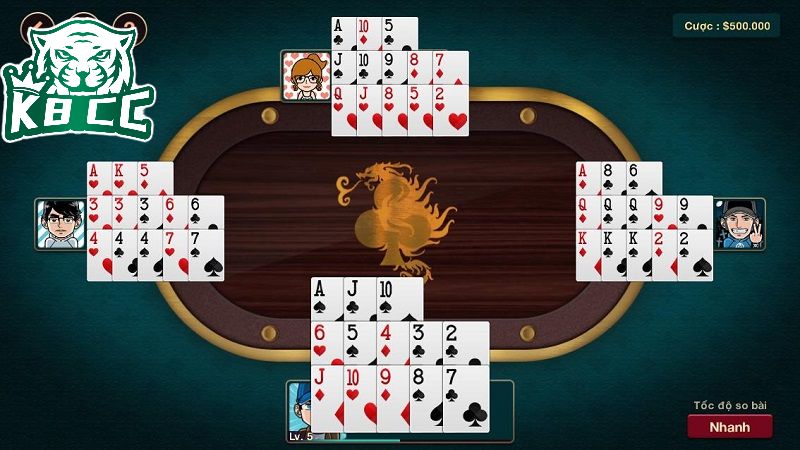 Cù lũ được đánh giá cao trong game mậu binh